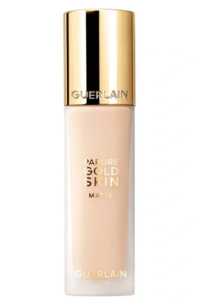 Shop Guerlain Parure Gold Skin Matte Fluid Foundation In 1c