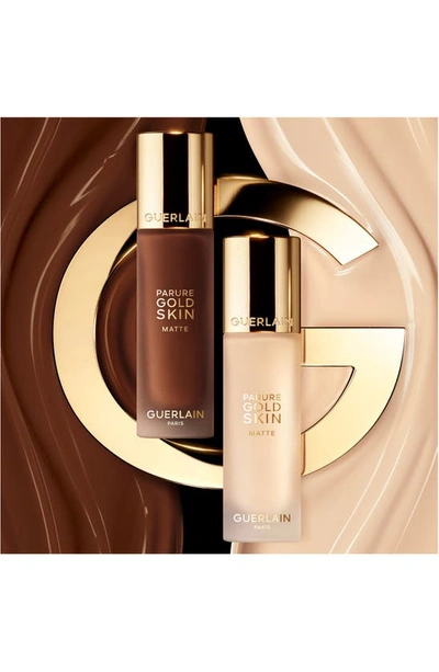 Shop Guerlain Parure Gold Skin Matte Fluid Foundation In 8n