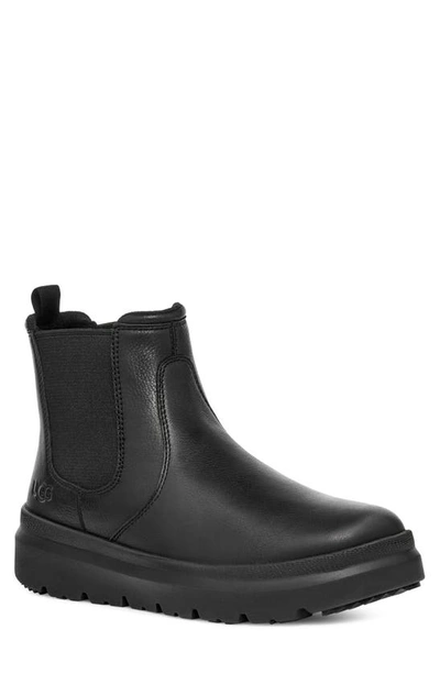 Shop Ugg (r) Burleigh Chelsea Boot In Black