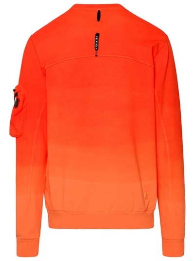 Shop Premiata Nilo Sweatshirt In Orange Cotton