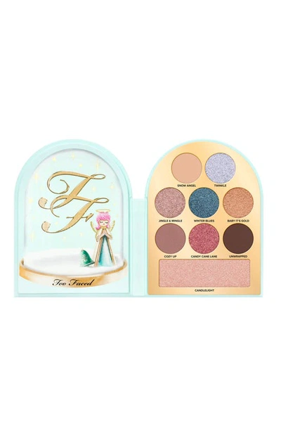 Too Faced Let It Snow Globes Three-piece Palette Set