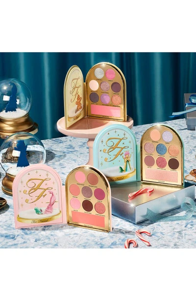 Too Faced Let It Snow Globes Three-piece Palette Set