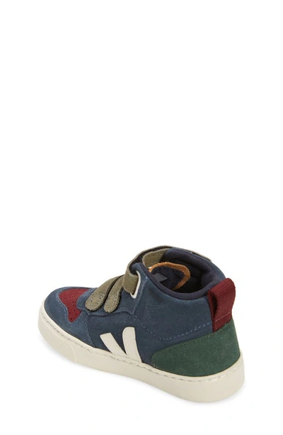 Shop Veja Kids' Small V-10 Sneaker In Multico-nautico Cyprus