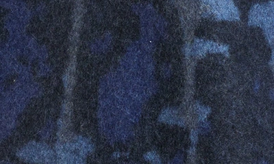 Shop John Varvatos Alvaraes Abstract Cashmere Crewneck Sweater In Cobalt