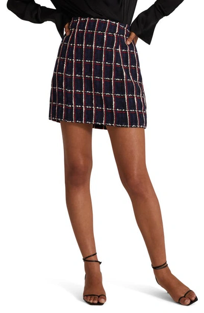 Shop Favorite Daughter The First Wife Miniskirt In Potenza Tweed