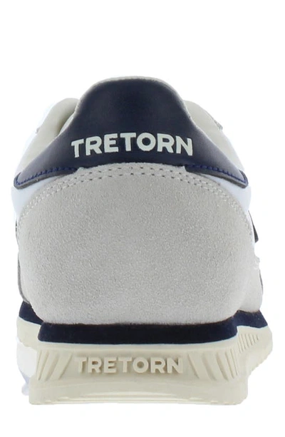 Shop Tretorn Rawlins Retro Sneaker In White Navy