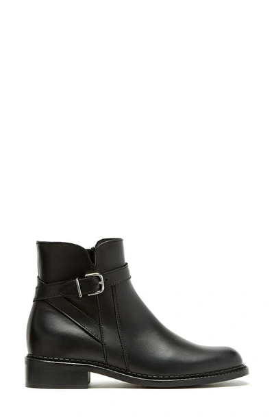 Shop La Canadienne Sarah Waterproof Bootie In Black Leather