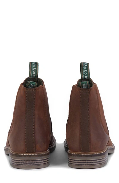 Barbour Farsley Chelsea Boot In Dk Tan