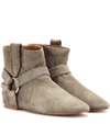 ISABEL MARANT RALF SUEDE ANKLE BOOTS,P00189243