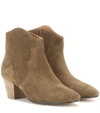 ISABEL MARANT Étoile Dicker suede ankle boots