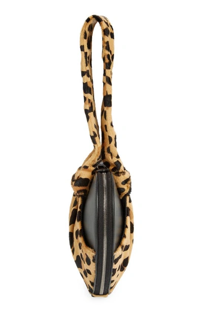 Ala a Le Cache Coeur Leopard Bracelet Bag In Sepia Noir ModeSens