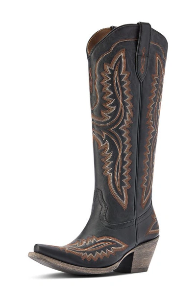 Shop Ariat Casanova Western Boot In Brooklyn Black