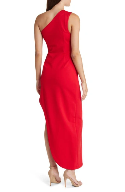 Shop Elliatt Ellie One-shoulder Dress In Red