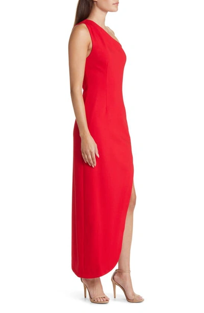 Shop Elliatt Ellie One-shoulder Dress In Red