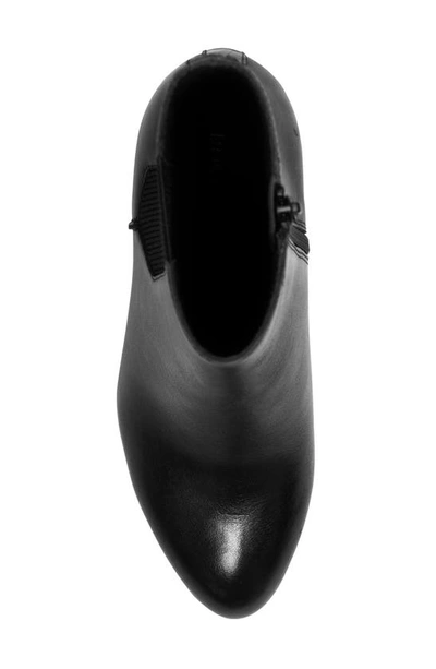Shop Donald Pliner Zelda Platform Chelsea Boot In Black