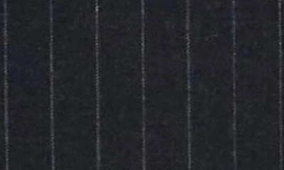 Theory Slim Double-breasted Suiting Flannel Blazer In Charcoal Multi - Qdy