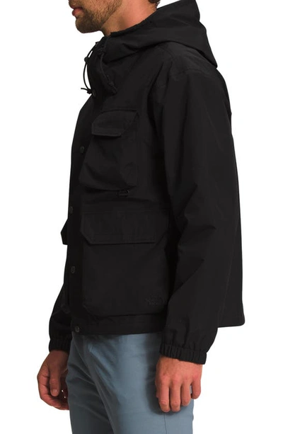 Shop The North Face M66 Utility Rain Jacket In Tnf Black