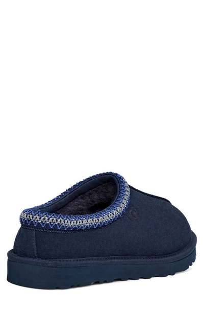 Ugg Tasman Suede Slippers In Deep Ocean