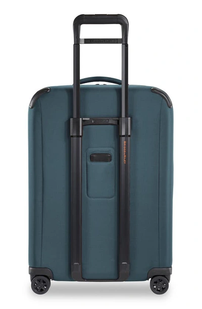 Briggs & Riley Zdx 26-inch Expandable Spinner Suitcase In Blue
