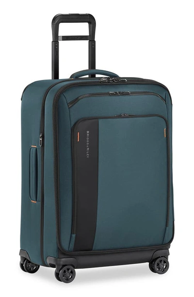 Briggs & Riley Zdx 26-inch Expandable Spinner Suitcase In Blue