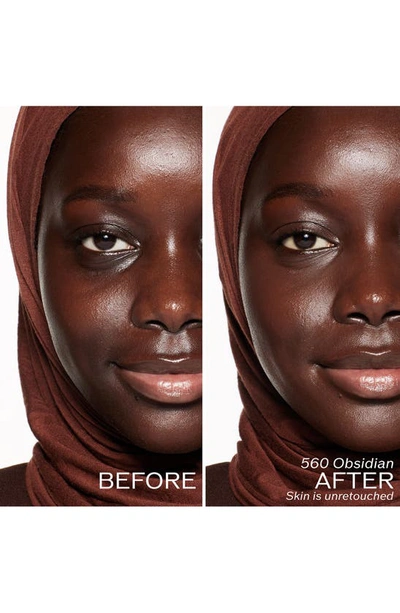 Shiseido Revitalessence Skin Glow Foundation Spf 30 In 560 Obsidian