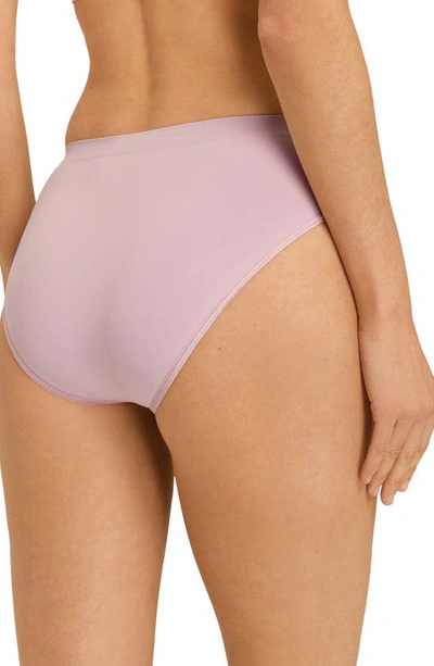 Shop Hanro Touch Feeling High Cut Briefs In 1499 - Crepe Pink