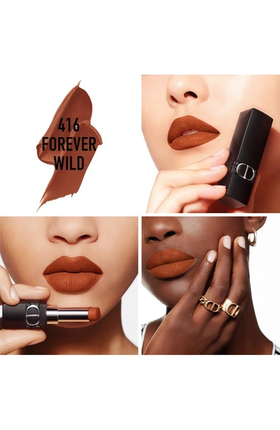 Shop Dior Rouge  Forever Transfer-proof Lipstick In 416