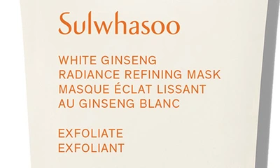Shop Sulwhasoo White Ginseng Radiance Refining Mask, 4 oz