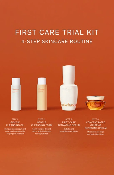 Shop Sulwhasoo First Care 4-piece Trial Kit
