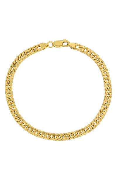 Shop Bony Levy Cuban Chain Bracelet In 14k Yellow Gold