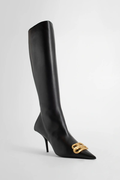 Shop Balenciaga Woman Black Boots