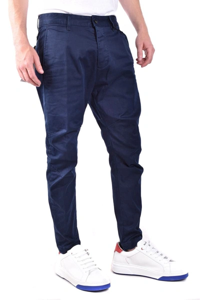 Shop Dsquared2 Trousers In Sky