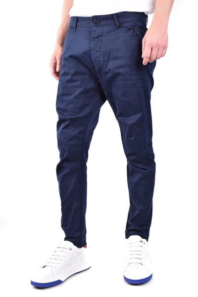 Shop Dsquared2 Trousers In Sky