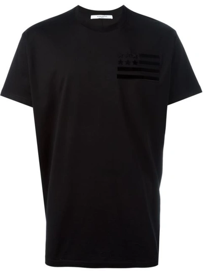 GIVENCHY FLAG DETAIL T-SHIRT 16F726165111508516
