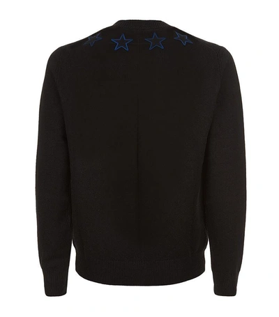 Shop Givenchy Embroidered Star Sweater