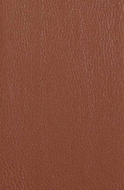 Vince Camuto Frame Buckle Belt In Cognac