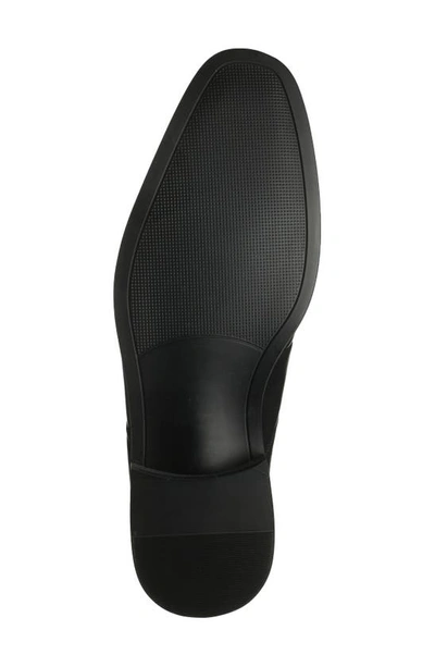 Nordstrom Rack Gavin Plain Toe Leather Derby In Black