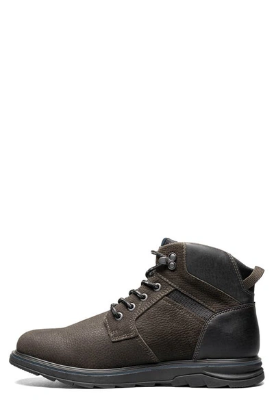 Shop Nunn Bush Luxor Waterproof Plain Toe Boot In Charcoal