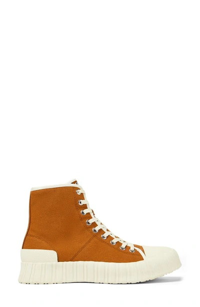 Camperlab Roz High Top Sneaker In Medium Brown