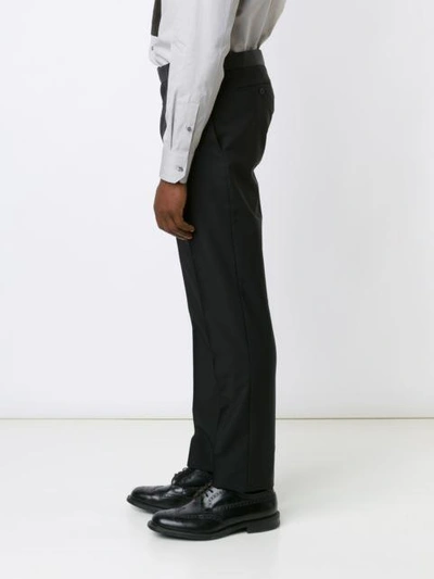 Shop Alexander Mcqueen Tuxedo Trousers