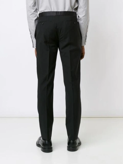 Shop Alexander Mcqueen Tuxedo Trousers