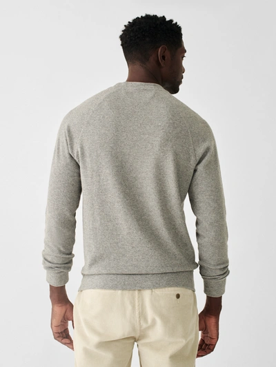 Shop Faherty Legend&trade; Sweater Crew In Light Heather Grey