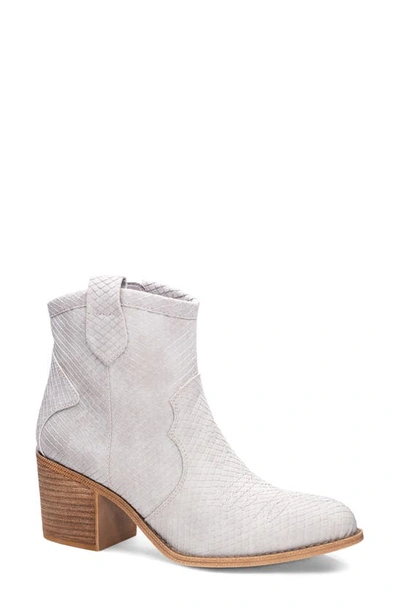 Shop Dirty Laundry Unite Western Bootie In Grey