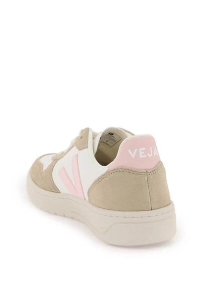 Shop Veja V-10 Sneakers In Multicolor