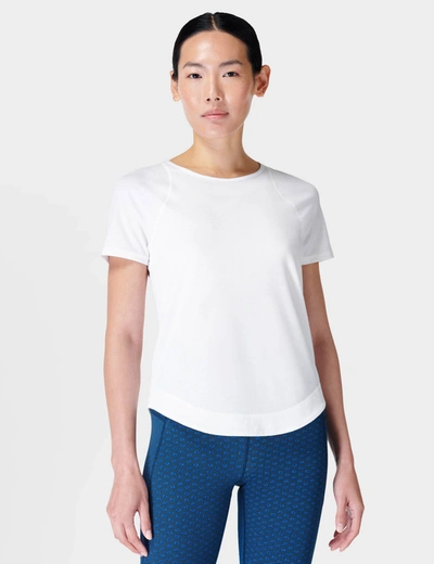 Shop Sweaty Betty Breathe Easy Running T-shirt In White