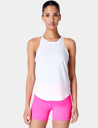 Shop Sweaty Betty Breathe Easy Run Vest In White