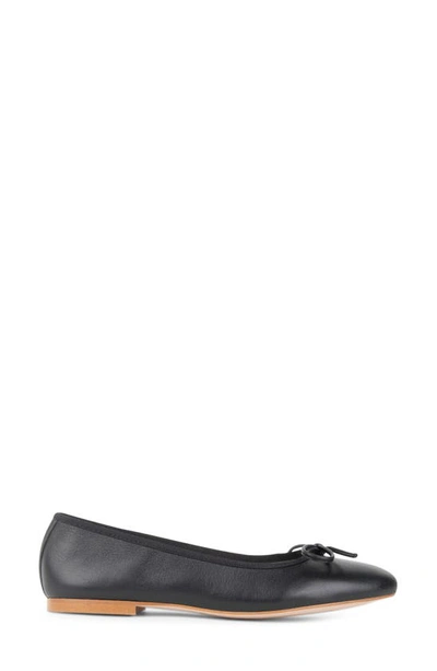 Patricia Green Bow Ballet Flat In Black