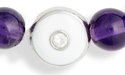 Shop Anzie Boheme Purple Jade Beaded Stretch Bracelet
