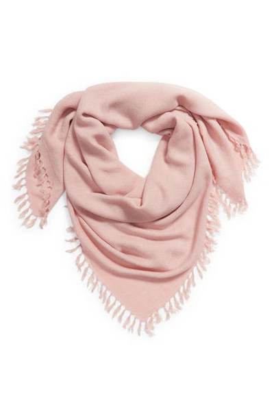 Shop Treasure & Bond Textured Tassel Scarf In Pink Zephyr