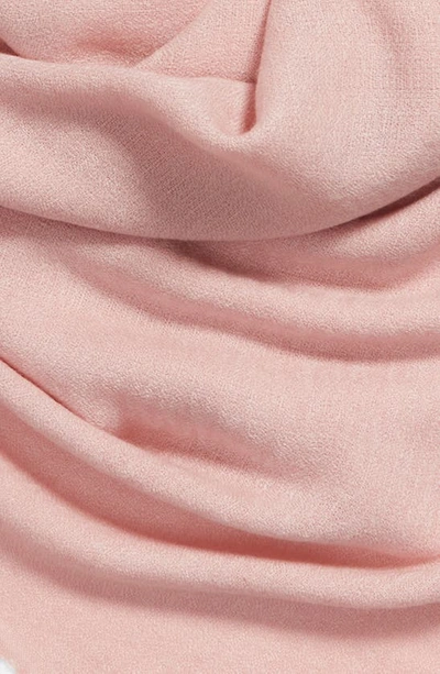 Shop Treasure & Bond Textured Tassel Scarf In Pink Zephyr